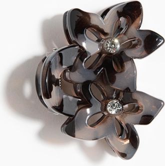 H&M Haarklammer in Bl&uuml;tenform - Beige