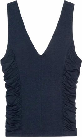 Nation Ltd Womens Shawna Tank Top In Navy Night Sky
