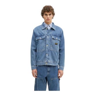 Stan Ray Trucker Jacket - Heren - Spijkerjassen - Blauw - M - Katoen - Jassen