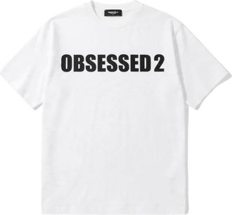 Dsquared2 Camiseta Obsessed 2 - Tops - Mujer - Blanco - 2XL