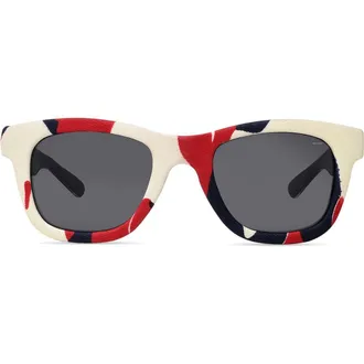Italia Independent Azzurro Jeans Sunglasses in American Flag Camo at Nordstrom