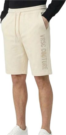 Versace Jeans Couture Uomo, Pantaloncini, Beige, L, new