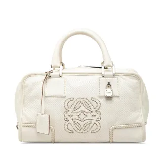 Loewe Pre-owned LOEWE Perforated Leather Stitched Amazona 28 Ladies 8VPD60ZHM1HK8NAJ