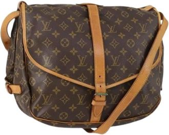 Louis Vuitton Pre-owned Cross Body Bags, female, Brown, Size: ONE SIZE Pre-owned Cross Body Bag