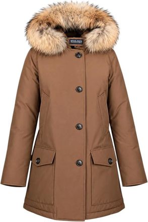 Woolrich Parka Arctic con pelliccia rimovibile - - Coats - Donna - Marrone - L