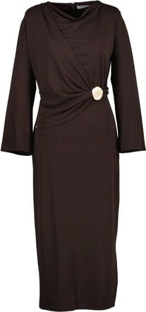 Am&eacute;lie & Am&eacute;lie Abito Losangeles - - Dresses - Donna - Marrone - 2XL