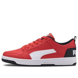 Puma Rebound Layup Lo Black/Red 369866-06