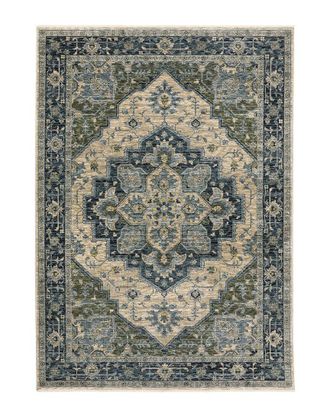 Style Haven Stylehaven Arlington Center Medallion Fringe Edge Area Rug