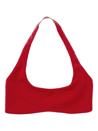 Nike halterneck bralette - women - Nylon/Spandex/Elastane - L - Red