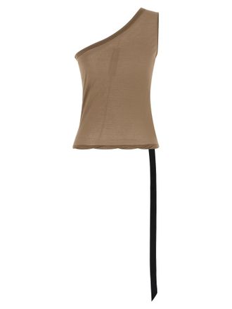 Rick Owens Cotton Sleeveles Womens T-Shirt