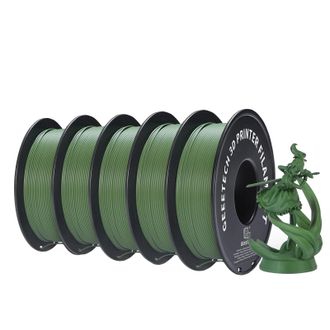 OEM Filamento Para Impresora 3d, Acabado Mate, F&aacute;cil De Imprimir, Verde Oliva Mate