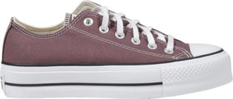 Converse Schoenen, Dames, Bruin, 39 EU, Bruine Vetersneakers