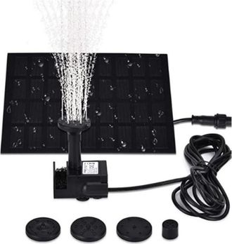 OEM Bomba Solar, Fuente Solar, Kit De Bomba De Agua Sumergible Para Exteriores Con Panel Solar Para Riego, Bomba Para Estanques Y Bebederos Para P&aacute;jaros