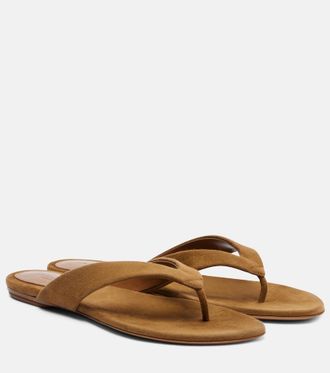 Le Monde Beryl Le Monde B&eacute;ryl Suede thong sandals