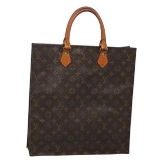 Louis Vuitton Tweedehands Canvas Louis Vuitton tassen - Dames - Pre-owned - Bruin - Maat: ONE Size Leer