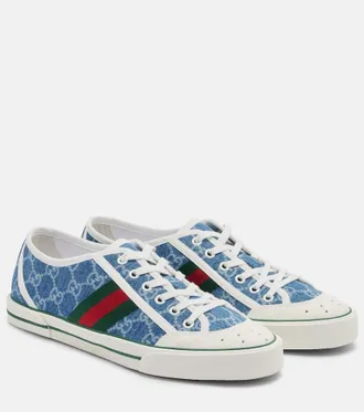 Gucci Gucci Tennis 1977 GG denim sneakers