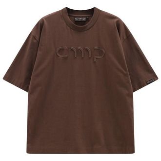 F.lli Campagnolo CMP Print T-Shirt T-Shirt f&uuml;r Herren | braun