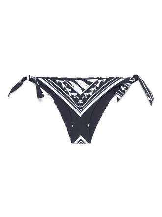 Twin-Set printed bikini bottoms - Blue