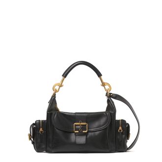 Chlo&eacute; Medium Double Carry Leather Shoulder Bag