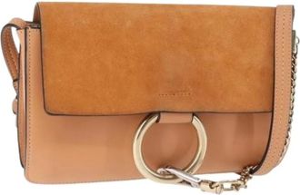 Chlo&eacute; Pre-owned Cross Body Bags, female, Beige, Size: ONE SIZE Pre-owned Shoulder Bag
