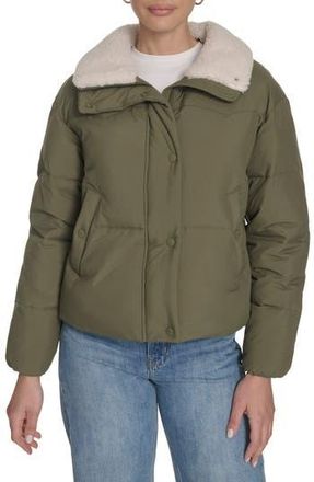 Levi's Western Puffer Jacket in Olive at Nordstrom Rack, Size X-Large