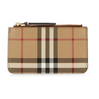 Burberry Wallets & Cardholders, female, Multicolor, Size: ONE SIZE Check Strap Coin Case