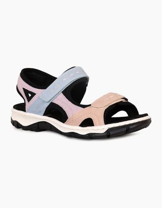 Rieker Womens Lyric Womens Sandals - Pink - Size: 6.5