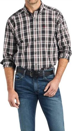 Ariat Wilton Classic Fit Shirt In Black