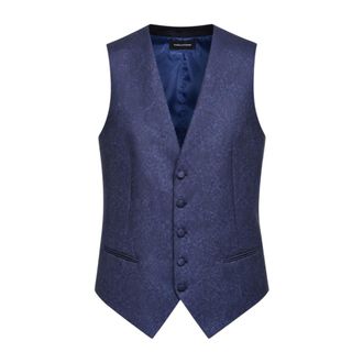 Tagliatore Heren, Pakken, Blauw, Maat: XL