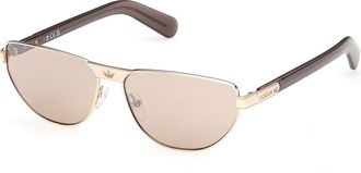 adidas OR0143 32G Mens Sunglasses Gold Size 58