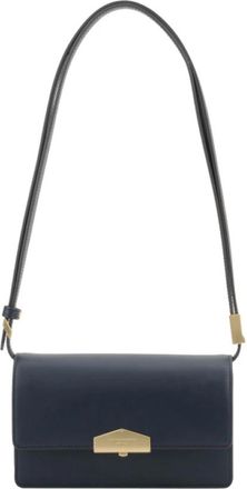 Pourchet Le Petit Shoulder Bag - Dames - Schoudertassen - Blauw - ONE Size - Leer - Tassen