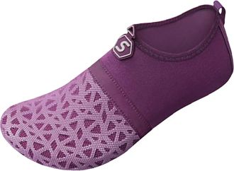 Generic Water Shoes Socks for Beach Pool Swimming Yoga Women Men Women Trainers Shoes Red, purple, 8 UK