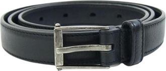 Saint Laurent Pre-owned Belts, female, Black, Size: ONE SIZE Pre-owned Vintage Belt