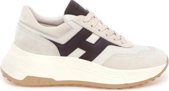 Hogan Hi-Fi Sneaker - female - Hogan - Sneakers - Beige - 4 UK - Shoes