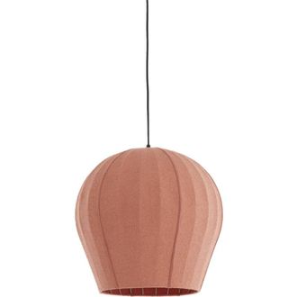 Light & Living Lampada a sospensione - Zagori - rosa - tessile - Light&living