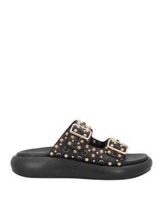 サンダル・ミュール ASH Women Sandals BABEL02 BLACK AGL - Moon Padded Black Sandal, 60mm | Mitchell Stores