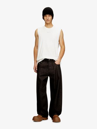 Diesel Relaxed-Fit Denim Jeans - Black