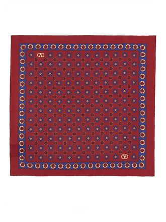 Valentino Garavani Silk Twill Scarf-Uomo