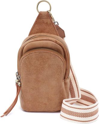 Hobo Fern Small Leather Sling Bag in Whiskey at Nordstrom