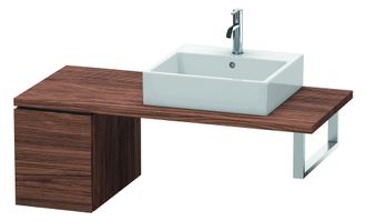 Duravit Duravit - Armario Consola Bajo L-cube 400x320x547mm Nogal Oscuro