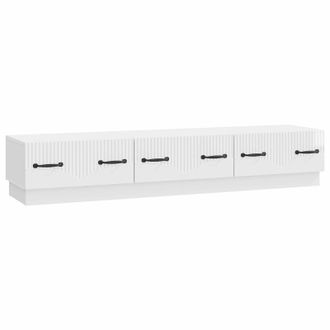 vidaXL Mueble De Tv Brillante 147 X 34,5 X 27 Cm Madera De Ingenier&iacute;a Vidaxl