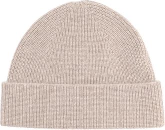 Ermenegildo Zegna Oasis Kasjmier Muts - Heren - Hoeden - Beige - ONE Size - Kasjmier - Accessoires