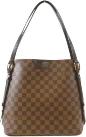 Louis Vuitton Pre-owned Shoulder Bags, female, Brown, Size: ONE SIZE Pre-owned Canvas Shoulder Bag