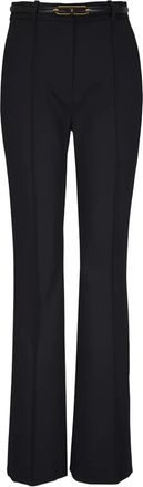 Veronica Beard Pantaloni Gracie con cintura - Nero