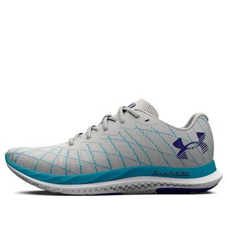 Under Armour Charged Breeze 2 Grey Mist Blue Surf 3026142-101