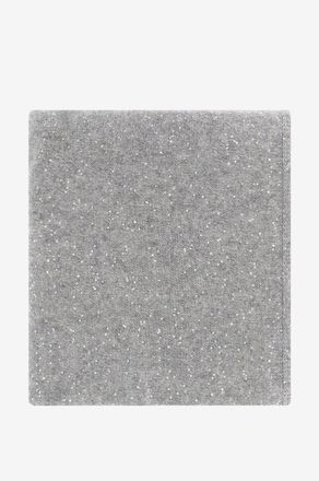 Fabiana Filippi Flauschiger Strickschal mit Pailletten