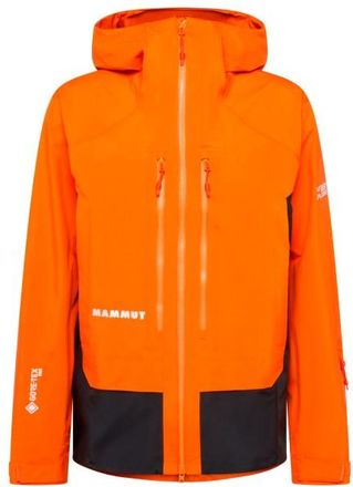 Mammut Eiger Free Pro HS Hooded Jacket Regenjacke f&uuml;r Herren | orange