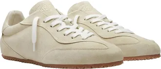 Axel Arigato Womens Sneakers Daze Runner Beige-Gum Suede Trainers Beige/gum