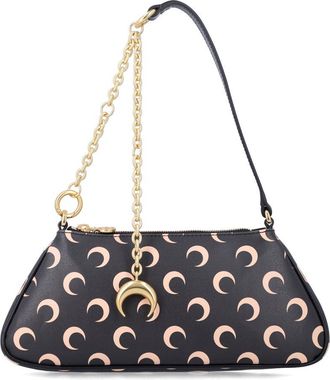 Marine Serre Eclips Mini Moon Canvas Bag By