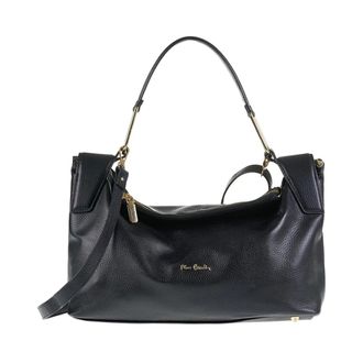 Pierre Cardin 55091 FRZ Dollaro Schoudertas - Dames - Tassen - Zwart - Maat: ONE Size Katoen